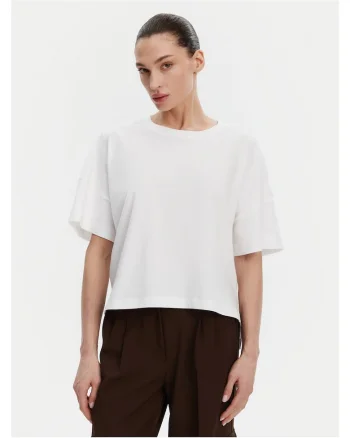 Tricou dama  alb, din bumbac