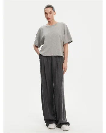Tricou dama  gri, bumbac