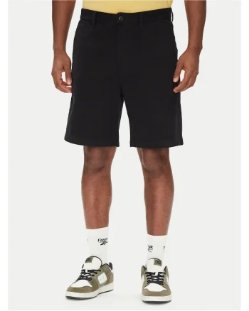 Pantaloni scurti barbati  negru, bumbac