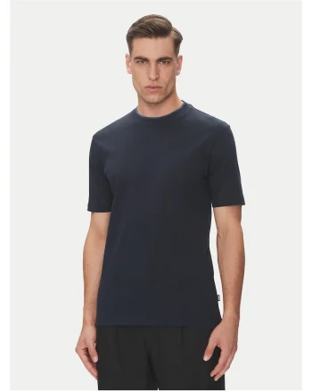 Tricou barbat  bumbac, bleumarin