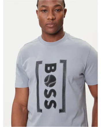 Tricou barbati  culoare gri, din bumbac