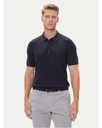 Tricou barbati  bleumarin, bumbac
