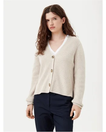 Cardigan de dama  bej,