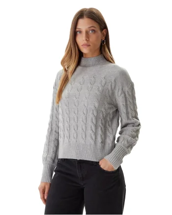Pulover pentru dama  gri,
