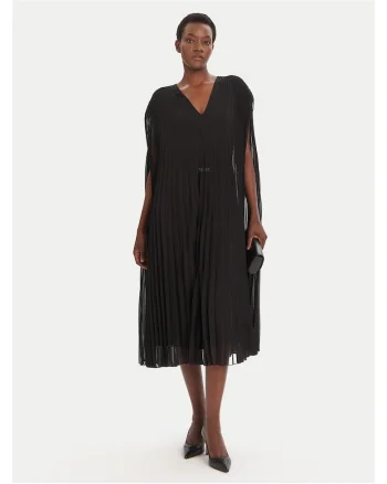 Rochie de cocktail midi,  neagra