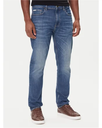 Blugi barbati  albastru, din denim