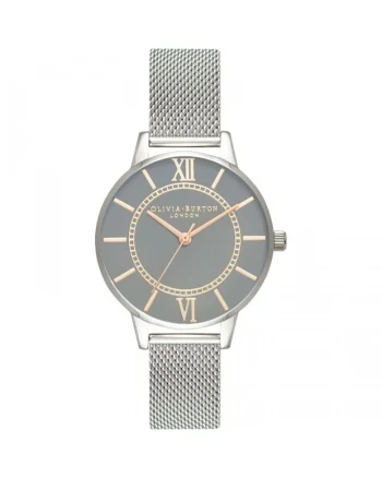 898617006-Ceas Dama,  Wonderland, Argintiu