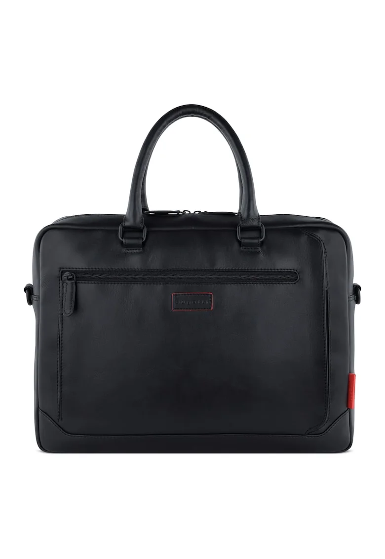 Geanta business premium din piele naturala pentru barbati, 492353, Negru
