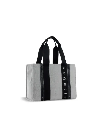 Geanta dama tip shopper,  49539, seria Ambra, S, Gri deschis, 37 x 28 x 18 cm