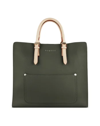 Geanta dama,  model ELLA, 496640, Verde masliniu