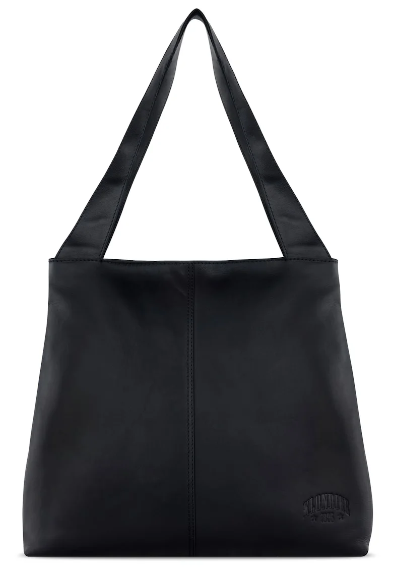Geanta de umar dama,  seria Rush Katrina, KD1314, 43 x 12 x 31.5, piele naturala, Negru
