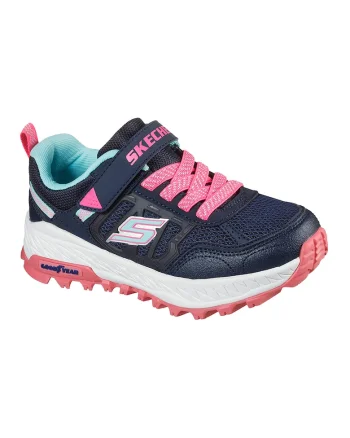 Pantofi sport cu velcro Fuse Tread - Tread Setter, Roz/Bleumarin