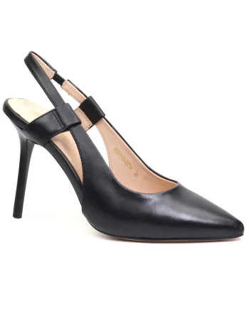 Pantofi dama decupati K08113 071 negru