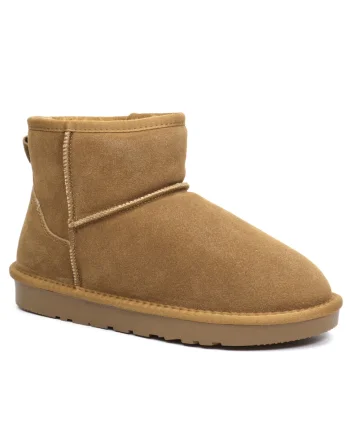 Ghete dama I1201 camel velur