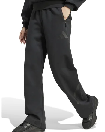 Pantaloni de trening lejeri cu buzunare cu fermoar Z.N.E. Bar, Negru stins