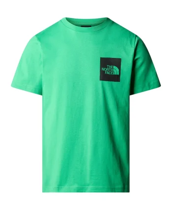 Tricou de bumbac cu imprimeu logo, Verde