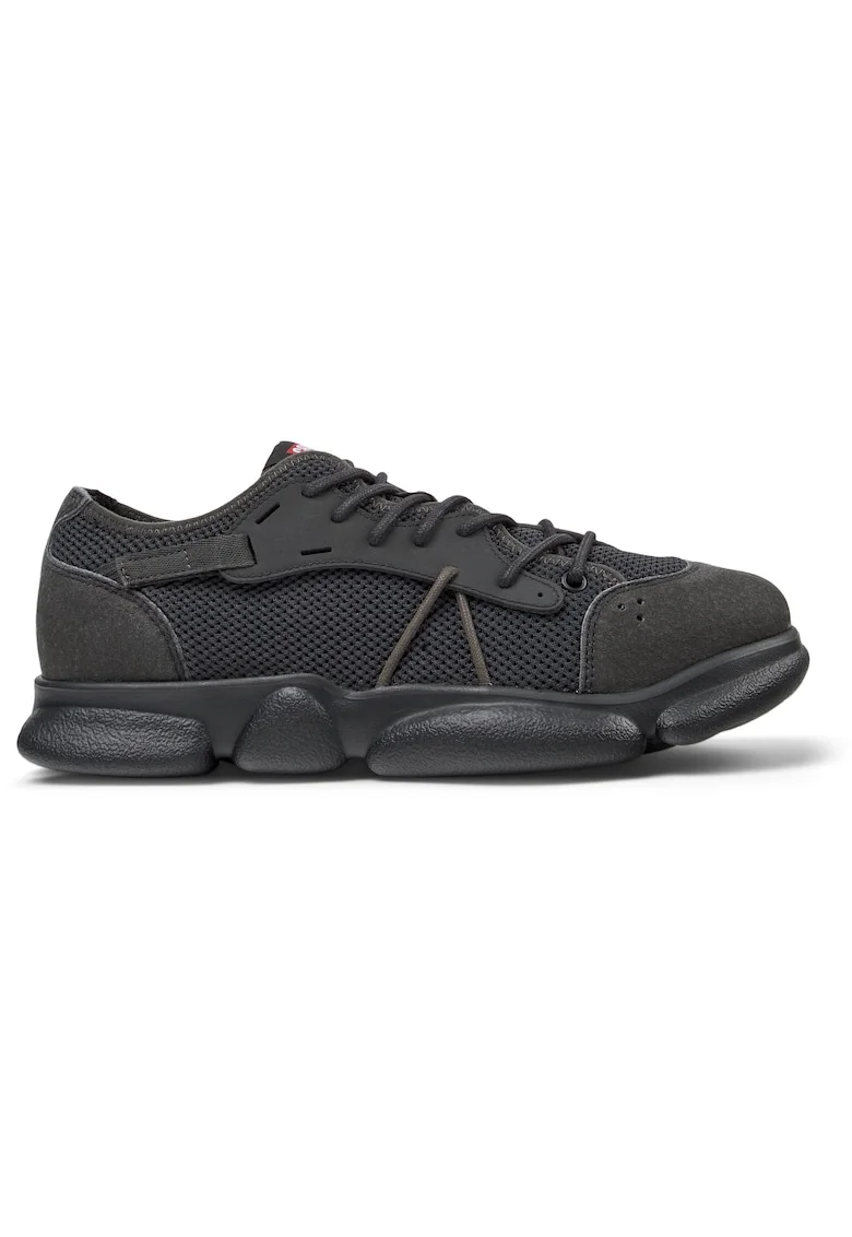 Pantofi sport cu insertii de plasa Karst 23759, Negru/Gri