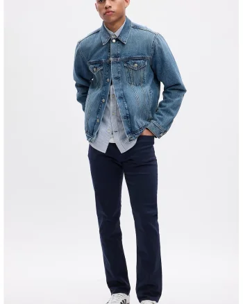 Blugi slim fit City, Bleumarin