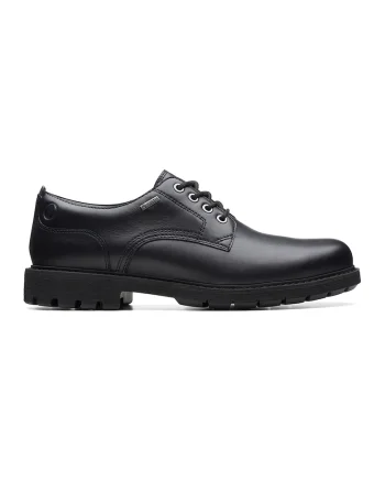 Pantofi derby de piele Batcombe, Negru