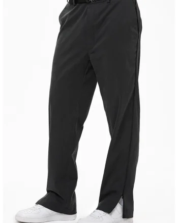 Pantaloni de bumbac Rome, Negru stins