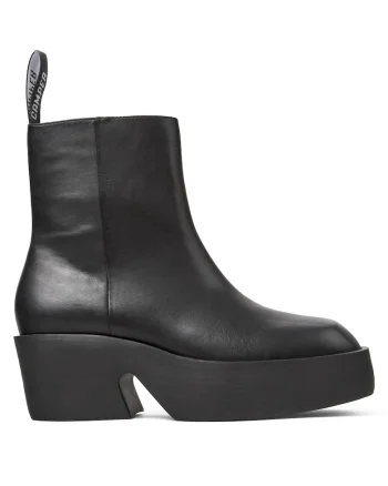 Botine de piele 50327 Billie, Negru