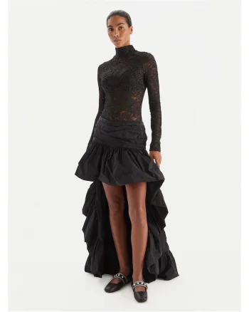 Fusta maxi,  negru