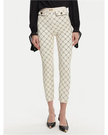 Pantaloni eleganti pentru dama,  ecru