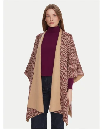 Poncho de dama  bej,