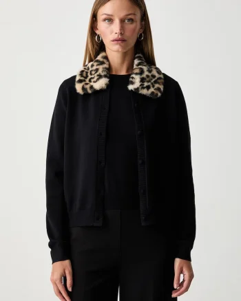 Twinset cardigan pentru femei cu vâscoză