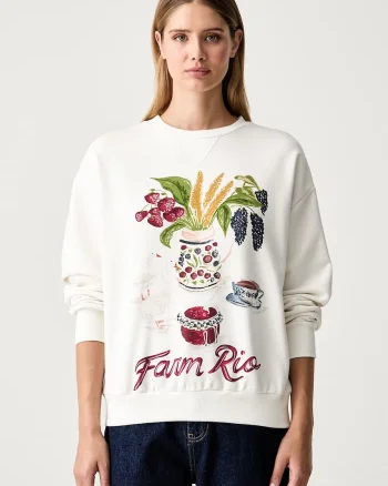Farm Rio hanorac pentru femei cu bumbac