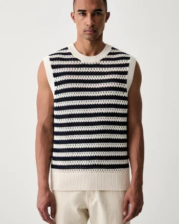 Tommy Hilfiger vestă pentru bărbați din bumbac