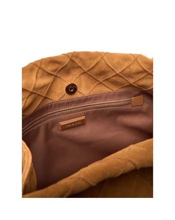 Geanta dama  Fleming Suede, culoare Chicory Brown, 200