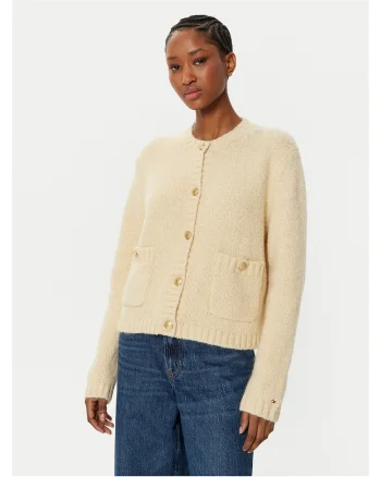 Cardigan dama  bej, pulover elegant