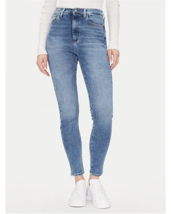 Blugi dama  slim fit, albastru