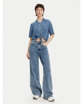 Camasa de dama  albastru, denim