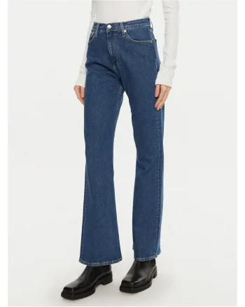 Blugi dama  bootcut, albastru,