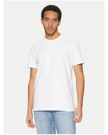 Tricou barbat,  alb, bumbac,