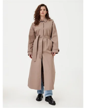 Trench dama  culoare bej