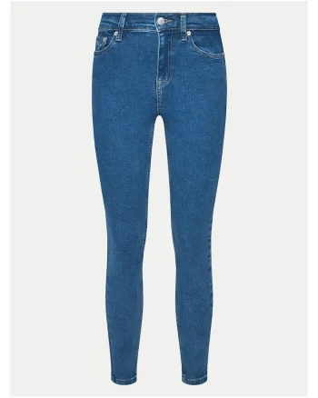 Blugi dama  albastru, skinny fit