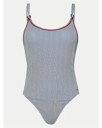 Costum de baie dama  alb, elastic