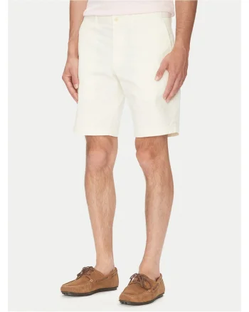 Pantaloni scurti barbati  ecru