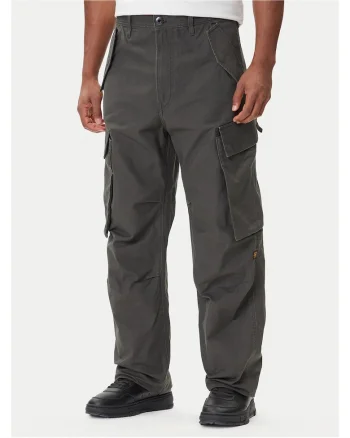Pantaloni barbati,  gri, material G-Star Raw,