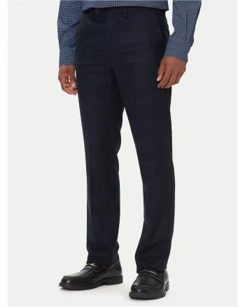 Pantaloni barbati  culoare bleumarin, chino