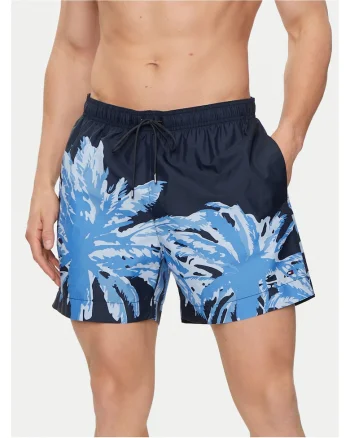 Costum de baie barbati  albastru