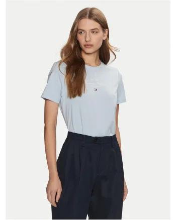 Tricou dama,  albastru deschis,