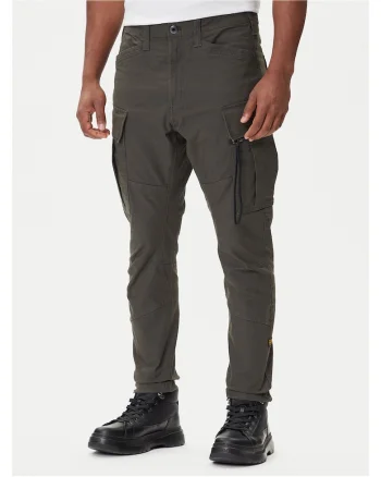 Pantaloni barbati,  verde, material G-Star Raw,