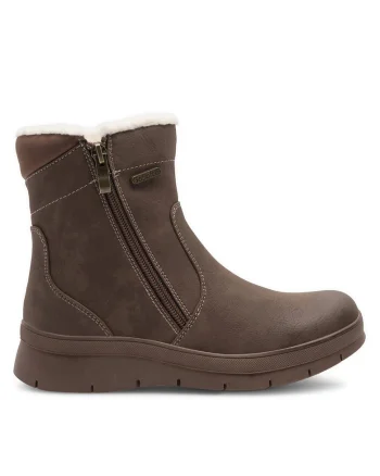Ghete dama  INES WS5921-03, piele ecologica, verde