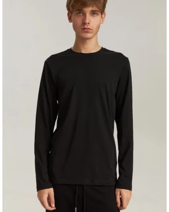 Tricou cu maneca lunga barbat uniton fara gluga din bumbac