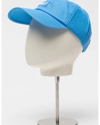 Sapca de bumbac cu logo Heritage, Albastru glaciar