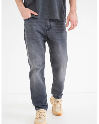 Blugi regular-fit cu talie medie Remaine, Gri inchis